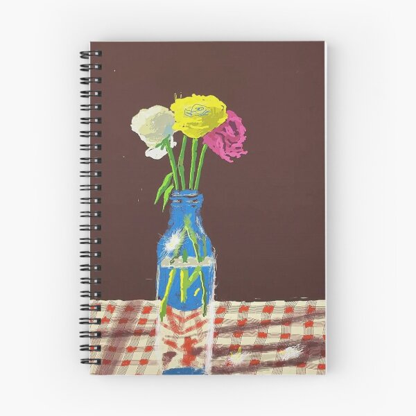 Item preview, 23rd March 2021, Flowers In A Milk Bottle By David Hockney designed and sold by Tommypaitersy.