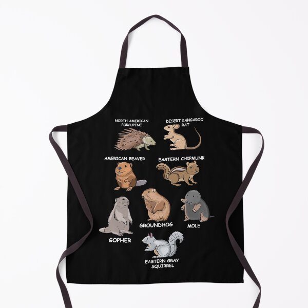 Item preview, North American Rodent Species Beaver Gopher Squirrel designed and sold by DSWShirts.
