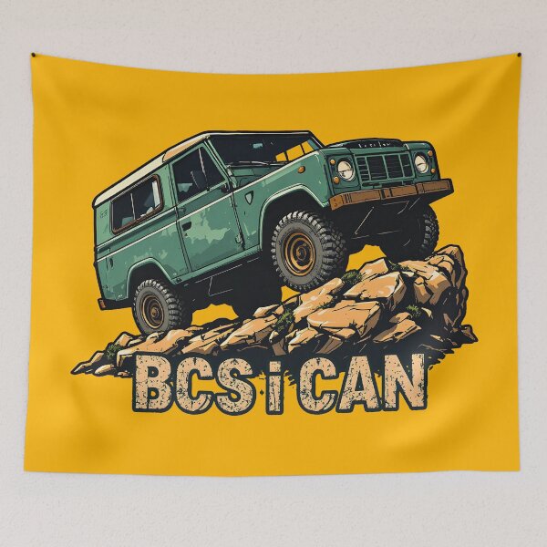 Item preview,  OffRoad Adventure SUV truck 4x4 retro vintage sticker designed and sold by BorgSpareParts.