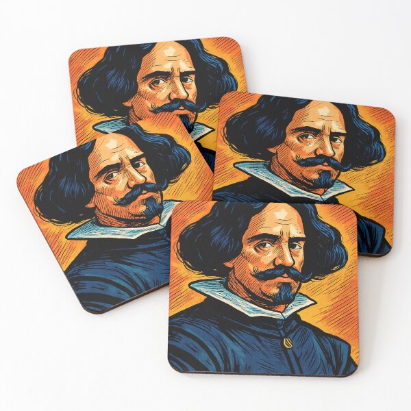 Item preview, Diego Velázquez, portrait | Comics stylCartoone -  designed and sold by ComicsFactory.