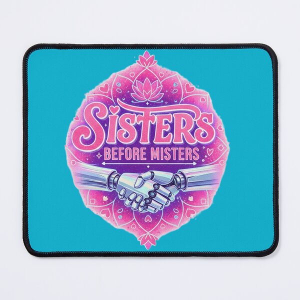 Item preview, Sisters before Misters - Futuristc Twist designed and sold by ArteBay.