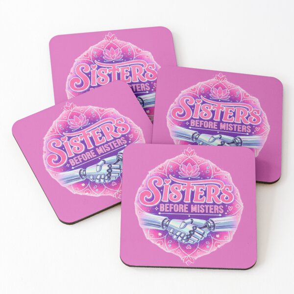 Item preview, Sisters before Misters - Futuristc Twist designed and sold by ArteBay.