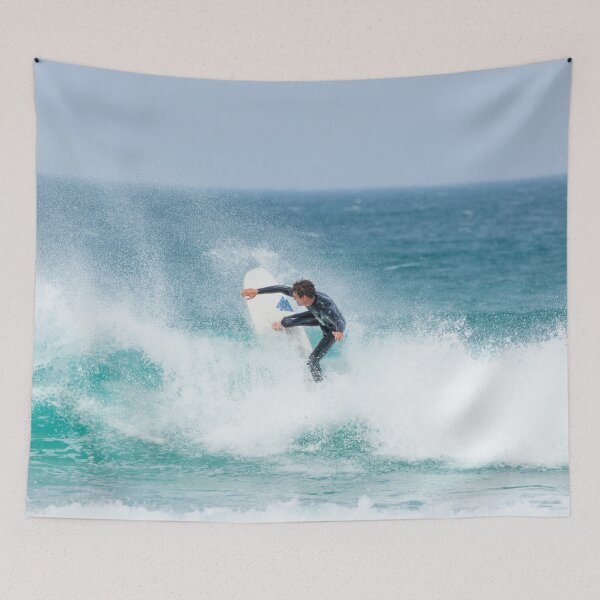 Item preview, Surfer on Wave in Open Ocean designed and sold by judahgrubb.