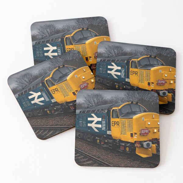 Item preview, Diesel in the Gloom – 37407 Winter Railway Art designed and sold by philpace.