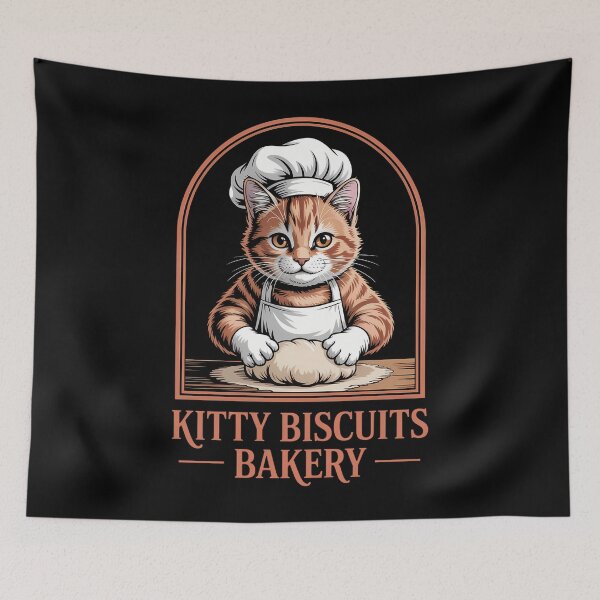 Item preview, Cat Baking Funny Cat Lovers Cat Mom designed and sold by cosmicncozyS.
