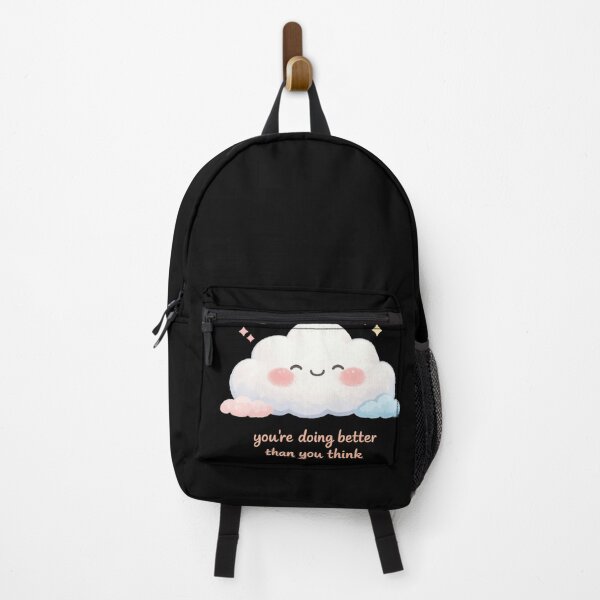 Item preview, You’re Doing Better Than You Think – Cute Cloud Encouragement designed and sold by auraRM studio.