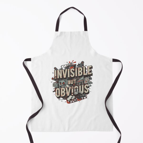Item preview, Invisible But Obvious Abstract Minimalist Philosophy Quote designed and sold by CleanDecor.