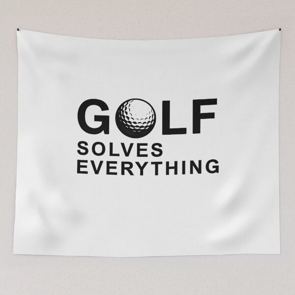 Item preview, Golf Solves Everything - Tee Shirt designed and sold by ArtelierMe.
