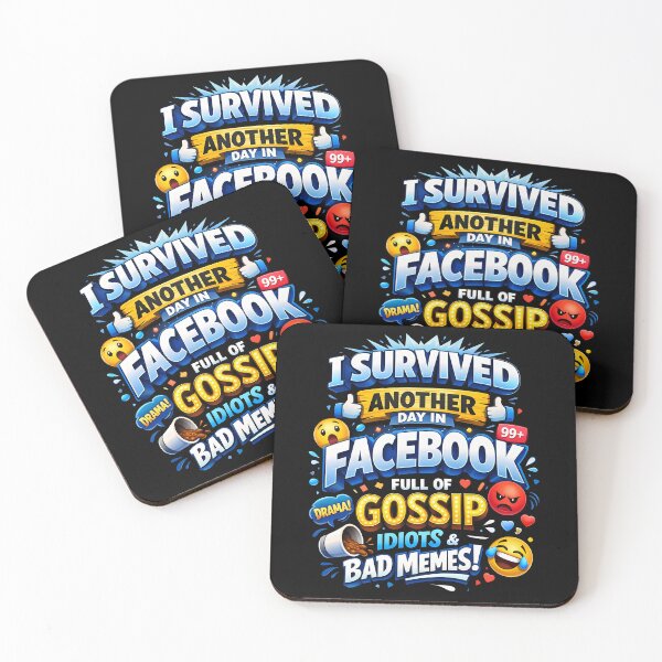 Item preview, Funny Facebook designed and sold by MarkColeImaging.