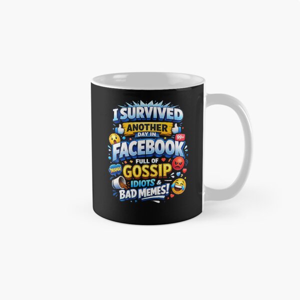 Item preview, Funny Facebook designed and sold by MarkColeImaging.