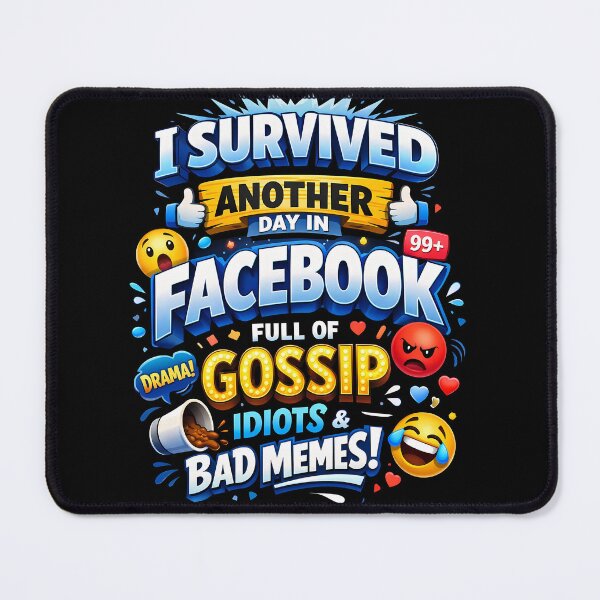 Item preview, Funny Facebook designed and sold by MarkColeImaging.