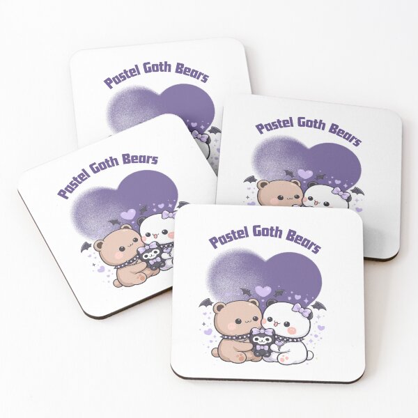 Item preview, Pastel Goth Bears designed and sold by Lavender-Kitty.