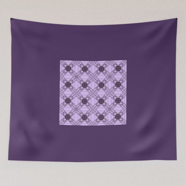 Item preview, Royal Lavender Tapestry | Deep Purple Gothic Lace Pattern designed and sold by Tinaartth .