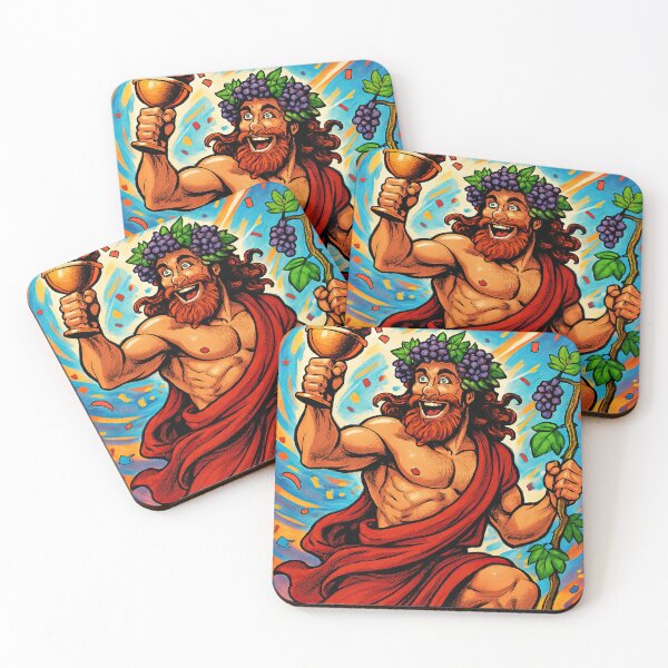 Item preview, Dionysus, Greek God of Festivity | Comics stylCartoone -  designed and sold by ComicsFactory.