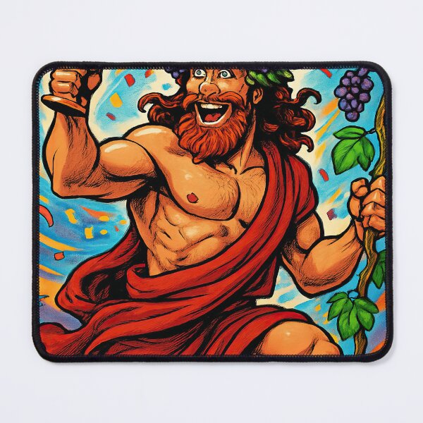 Item preview, Dionysus, Greek God of Festivity | Comics stylCartoone -  designed and sold by ComicsFactory.