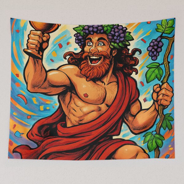 Item preview, Dionysus, Greek God of Festivity | Comics stylCartoone -  designed and sold by ComicsFactory.
