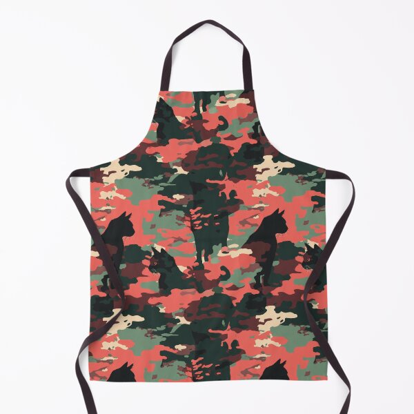 Item preview, Cute Wild Cat Camouflage Pattern - Gifts For Wife designed and sold by RoyalStarsPatts.