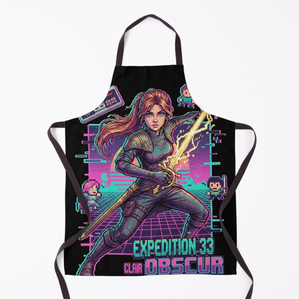 Item preview, Maelle Retro Expedition 33 T-Shirt | Clair Obscur Young Explorer Hoodie | Virtuoso Stance Gaming Merch Sticker designed and sold by Senpaiwaves.