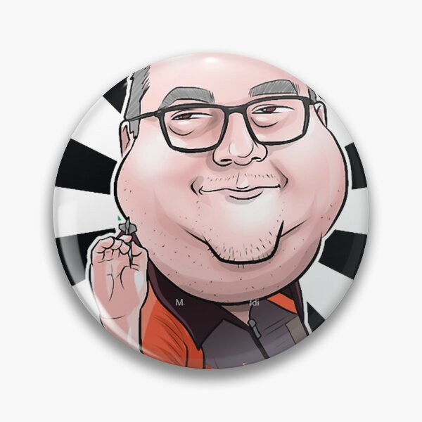 Item preview, Caricatura Stephen Bunting By Darts Attack designed and sold by Digital-USA.