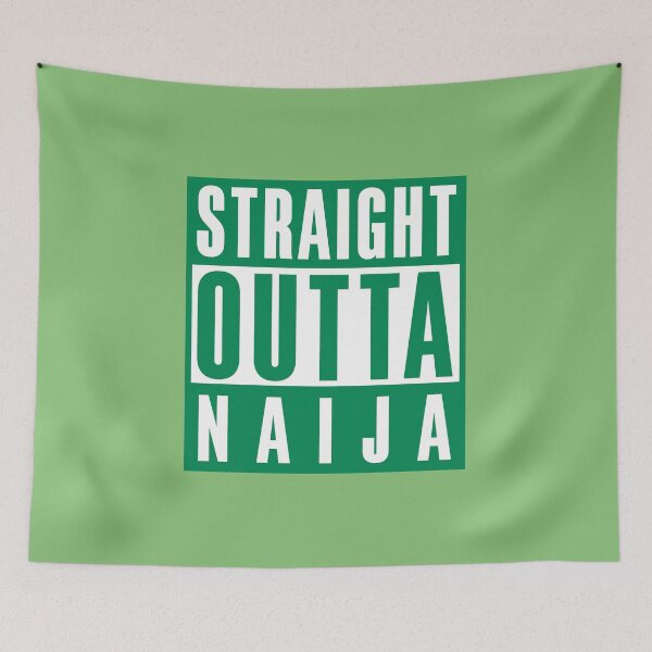 Item preview, Straight Outta Naija designed and sold by MammothArt.