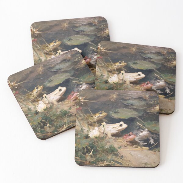 Item preview, Frogs at the Pond Edge designed and sold by lautir.