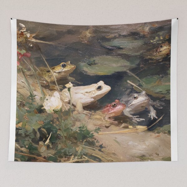 Item preview, Frogs at the Pond Edge designed and sold by lautir.