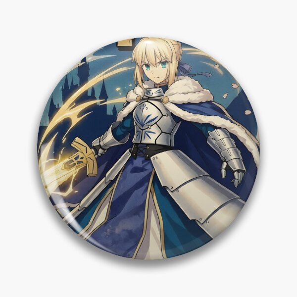 Item preview, Holy King of Knights - Blue Anime Warrior Poster Art designed and sold by MugenAnime.