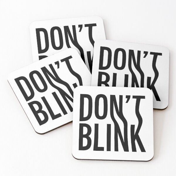 Item preview, DON’T BLINK – Optical Motion Typography with Creepy Humor designed and sold by mbmstores.