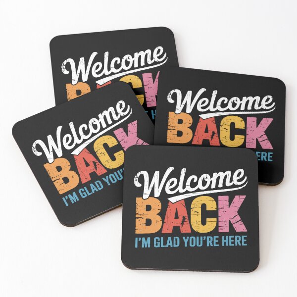 Item preview, Welcome Back Vintage Quote – I’m Glad You’re Here Classroom Message designed and sold by flagylART.