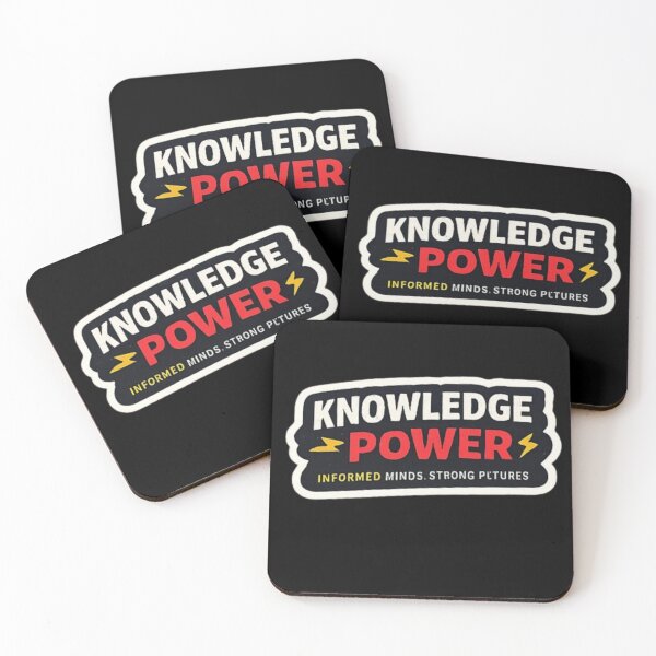 Item preview, Knowledge Is Power – Bold Educational Typography Design designed and sold by Amr Darwish Graphic designer.