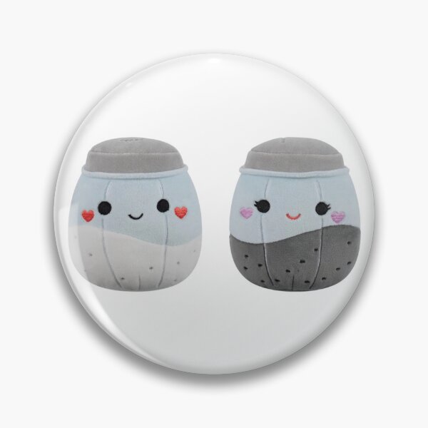 Item preview, Select Series Valentine Salt and Pepper Kawaii Plush Art designed and sold by Tashi97.