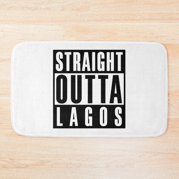 Item preview, Straight Outta Lagos designed and sold by MammothArt.