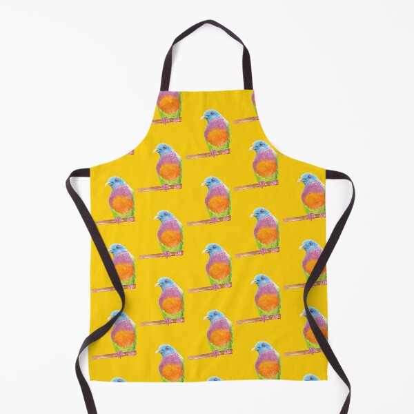 Item preview, Pink-necked green pigeon, Soft Green and Delicate Pink designed and sold by art-elodie-g.