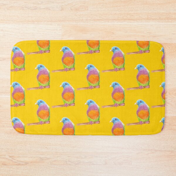 Item preview, Pink-necked green pigeon, Soft Green and Delicate Pink designed and sold by art-elodie-g.