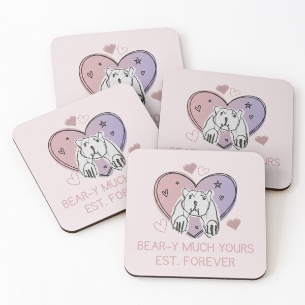 Item preview, Beary Much Yours  - Heart Bear Love. A nice gift for your husband's beloved wife on the occasion of an anniversary and Valentine's Day. T-Shirts designed and sold by MojNetSerwis WWK.