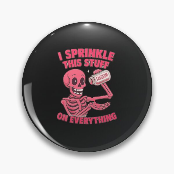 Item preview, I Sprinkle This Stuff On Everything Funny Foodie - Sarcastic Kitchen Humor Quote designed and sold by Wonder Pixel Studio.