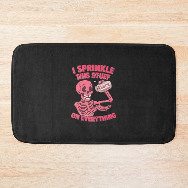 Item preview, I Sprinkle This Stuff On Everything Funny Foodie - Sarcastic Kitchen Humor Quote designed and sold by Wonder Pixel Studio.