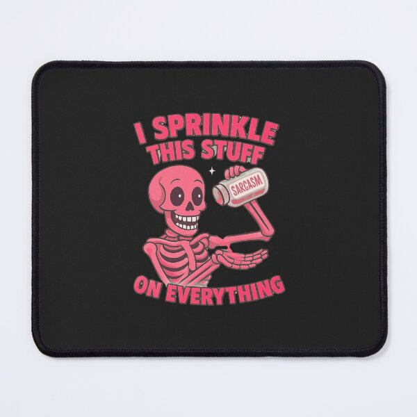 Item preview, I Sprinkle This Stuff On Everything Funny Foodie - Sarcastic Kitchen Humor Quote designed and sold by Wonder Pixel Studio.