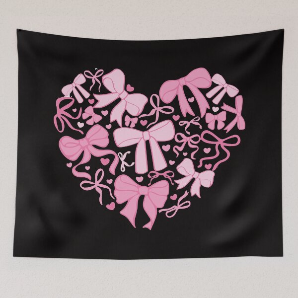 Item preview, Pink Coquette Valentine Heart, Valentine, Coquette Valentine Heart, Valentine, Valentines day, Valentine Heart designed and sold by DesignDenDo ⭐⭐⭐⭐⭐.