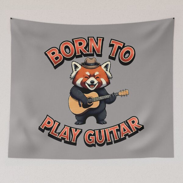 Item preview, A Fox Playing the Guitar - National Guitar Day designed and sold by Art-Arcade6.