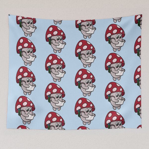Item preview, Mushroom on a hike designed and sold by LePlumArt.