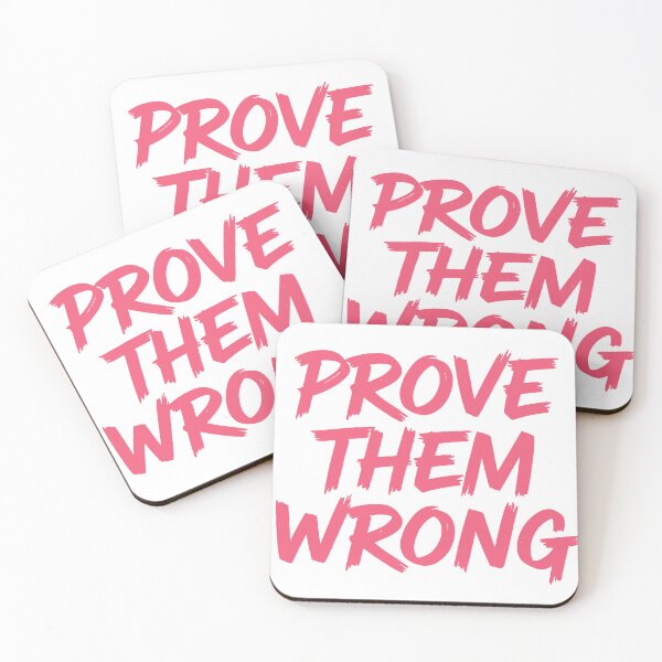 Item preview, Prove Them Wrong – Powerful Motivational Quote Art designed and sold by andry01.