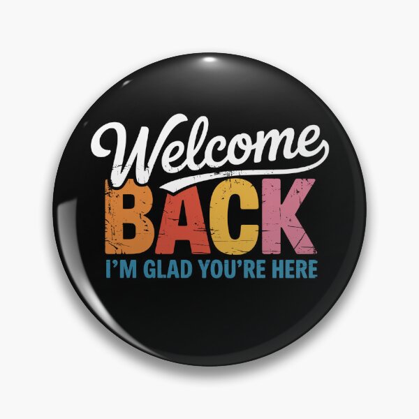 Item preview, Welcome Back Vintage Quote – I’m Glad You’re Here Classroom Message designed and sold by flagylART.