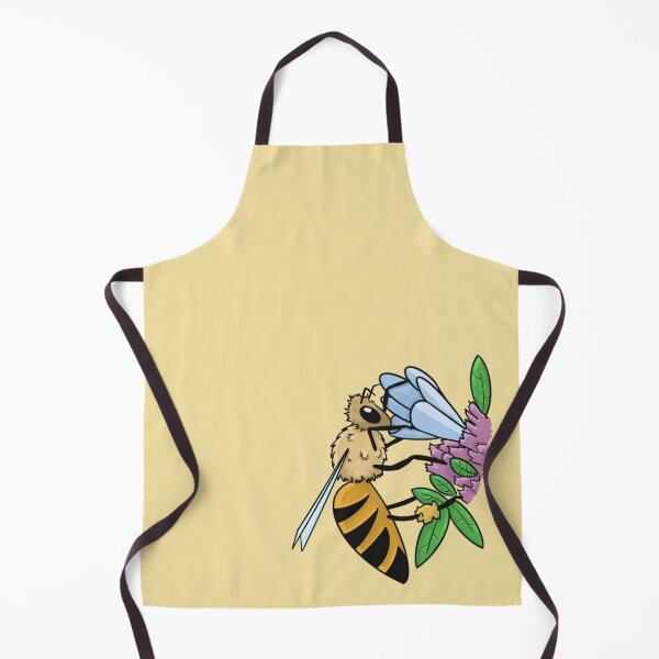 Item preview, Bee on flowers designed and sold by LePlumArt.