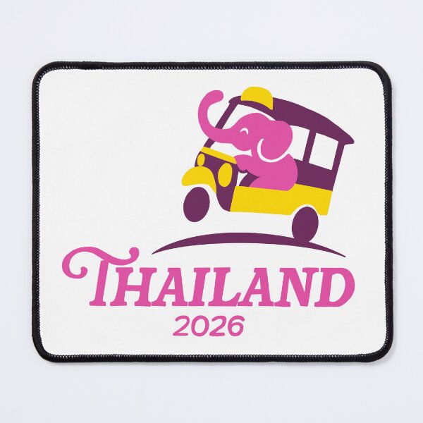 Item preview, Bangkok Thailand 2026 International Convention Pins Stickers Notebooks designed and sold by RegalitosParaTi.