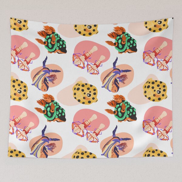 Item preview, Tiny but Mighty – Macro Sea Creatures Illustration designed and sold by noinudee.