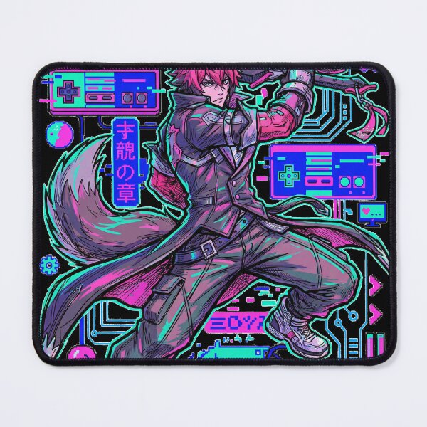 Item preview, Retro ZZZ Komano Manato Design Tee | Spook Shack Wolf Thiren Hoodie | Fire Slash Rupture Gaming Sticker Protector designed and sold by Senpaiwaves.