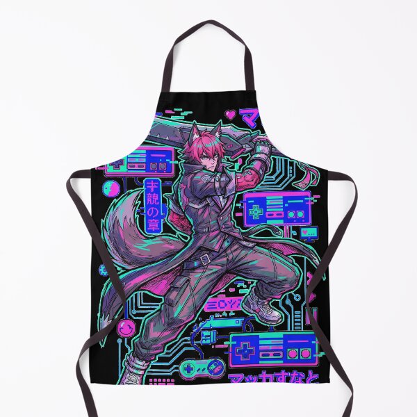 Item preview, Retro ZZZ Komano Manato Design Tee | Spook Shack Wolf Thiren Hoodie | Fire Slash Rupture Gaming Sticker Protector designed and sold by Senpaiwaves.