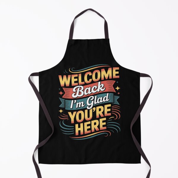 Item preview, Welcome Back Retro Quote – I’m Glad You’re Here School Message designed and sold by flagylART.