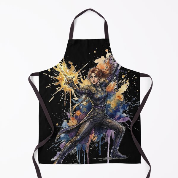 Item preview, Fencing Maelle Painted Expedition 33 T-Shirt | Clair Obscur Young Explorer Hoodie | Virtuoso Stance Gaming Merch Sticker designed and sold by Senpaiwaves.